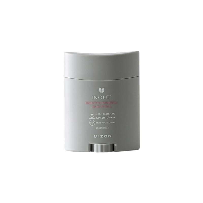 Mizon — INOUT SMOOTH MINERAL SUN STICK SPF50 PA++++ Солнцезащитный стик 26г