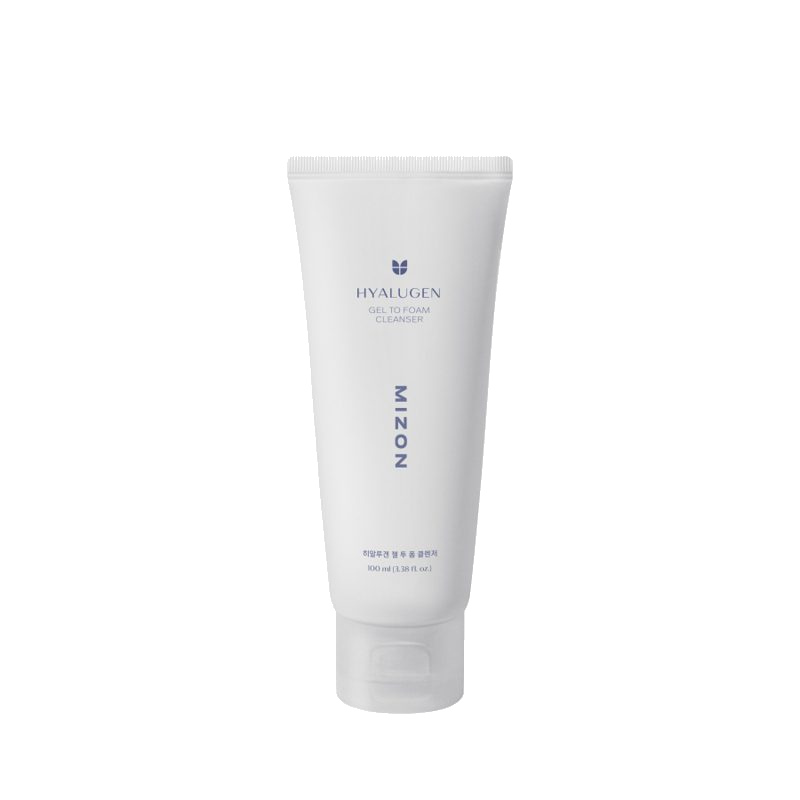 Mizon — HYALUGEN GEL TO FOAM CLEANSER Гель-пенка для умывания с гиалуроновой к