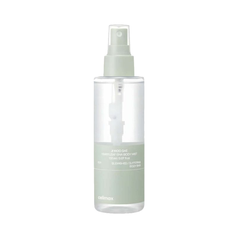 CELIMAX Ji Woo Gae Heartleaf Bha Body Mist Мист для тела против акне с кислотами и экстрактом хауттюйнии 150мл