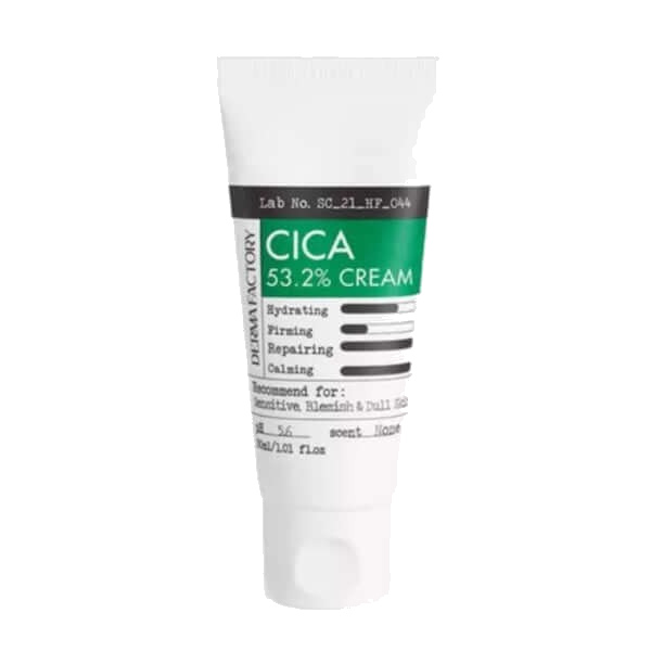Крем для лица увлажняющий с экстрактом центеллы - Cica 53.2% cream, 30мл