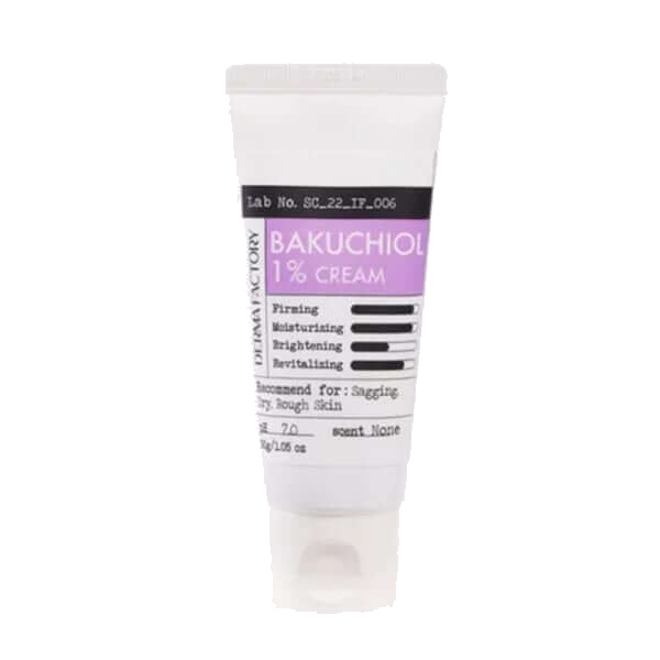Derma Factory — Крем для лица питательный с бакучиолом для проблемной кожи - Bakuchiol