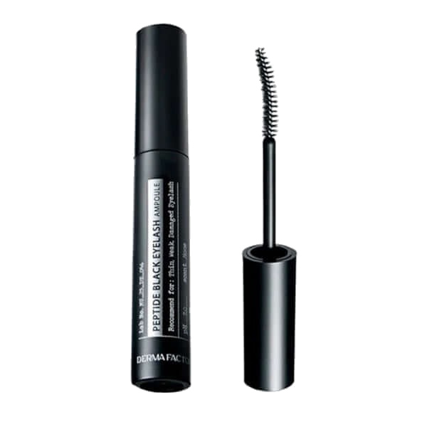 Derma Factory — Ампула для роста ресниц с пептидами (чёрная) - Peptide black eyelash a